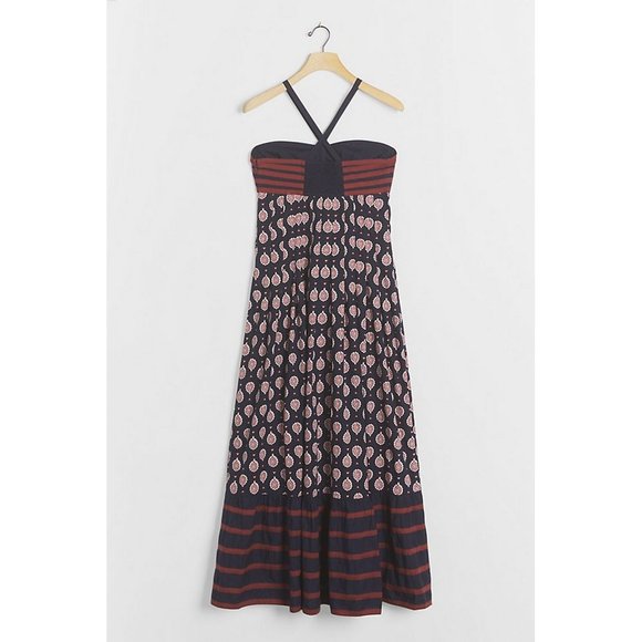 BNWT Anthropologie Zosime Halter Maxi Dress - Picture 4 of 10